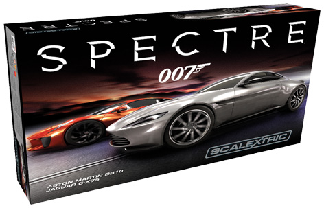 007 SPECTRE Scalextric packaging