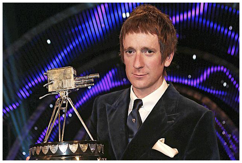 Bradley Wiggins - the BBC Sports Personality of The Year for 2012