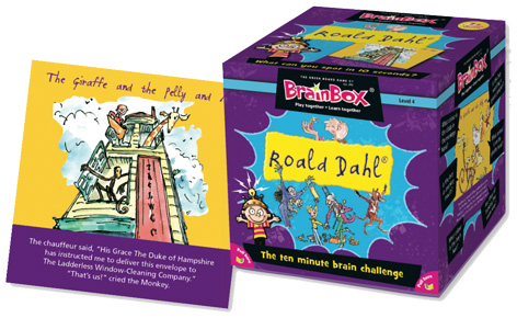 Brainbox Roald Dahl game