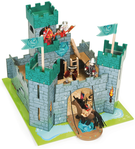 The Budkins Emerald Castle from Le Toy Van