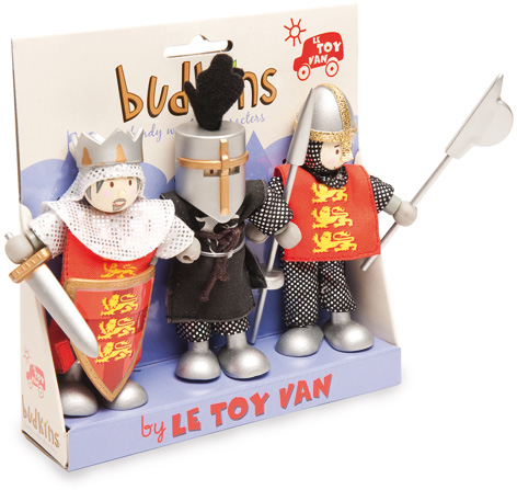 Budkins Crusader Figures