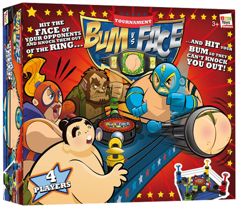 Bum Face Tournament Packaging