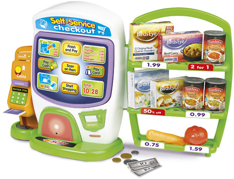 Casdon's Talking Self Service Checkout