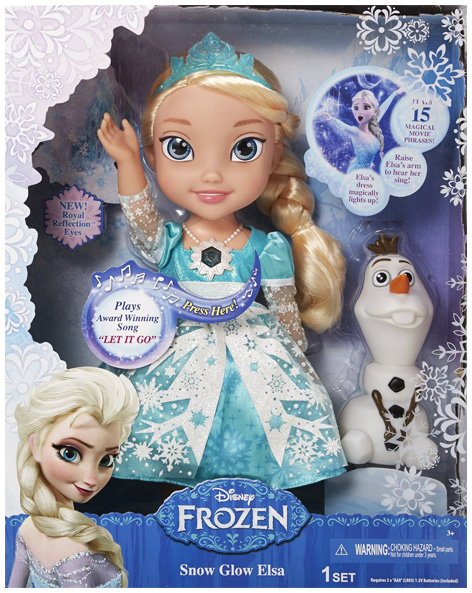 Snow Glow Elsa Packaging