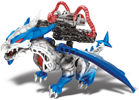 The Icestorm Dragon inside the Predavor Dragon Egg