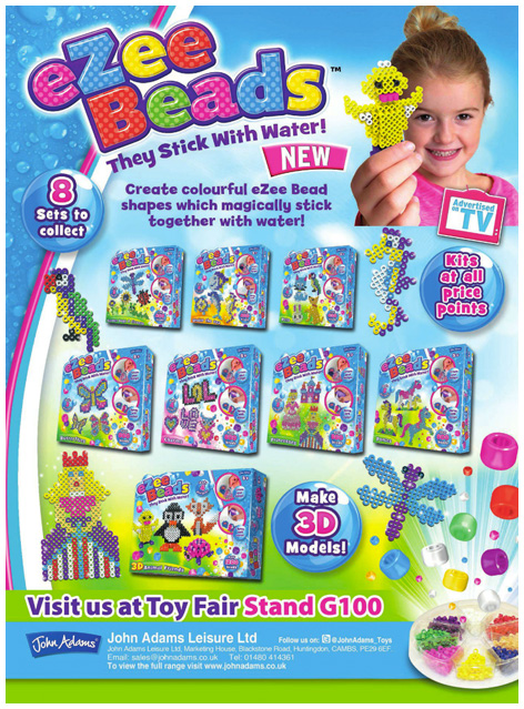 Ezee Beads toy trade advert