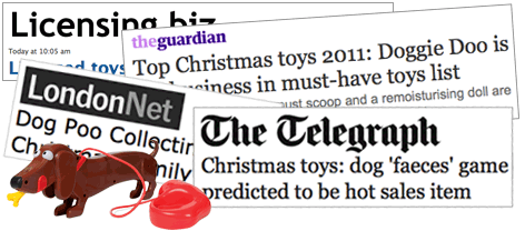 Some of the Dream Toys headlines from newspapers and bloggers