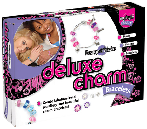 myStyle&trade; Deluxe Charm Bracelets packaging