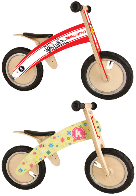 Boy and Girl Kurve Icon Balance Bikes