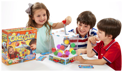 Kids playing Crazy Claw