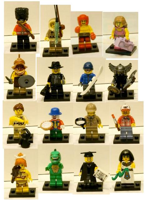 minifigures series 6