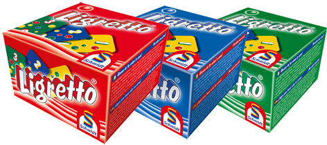 Packaging for the Ligretto Game from Coiledspring Games