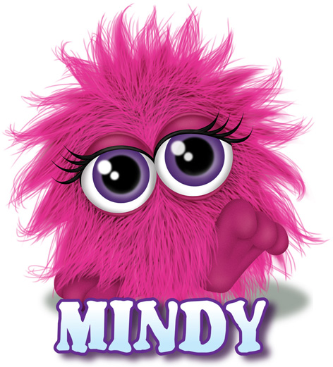 Mindy The Pink Fluffling Toy