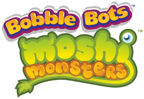 Official Bobble Bots Moshi Monsters Logo