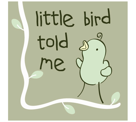 Official Little Bird Told Me Logo