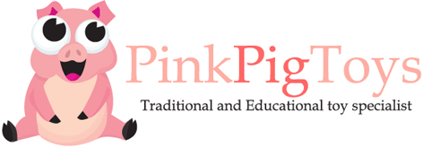 The Official Pink Pig Toys Logo