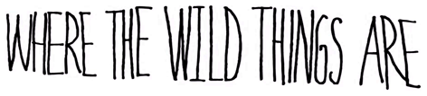 Official Where The Wild Things Are Logo