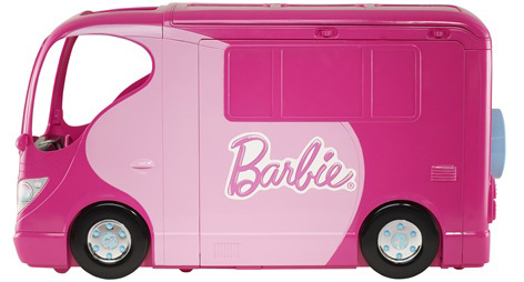 Exterior of Barbie Sisters' Go Camping Camper