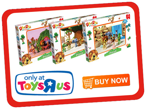 3 different Raa Raa the Noisy Lion jigsaw puzzles