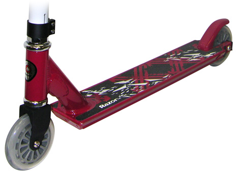 The Razor Pro XX Scooter Close up