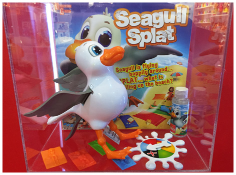 Seagull Splat prototype at the London Toy Fair