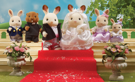 kate and william royal wedding. The Sylvanian Families Royal