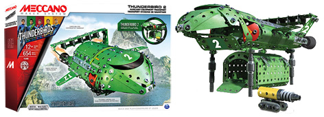 Meccano's Thunderbird 2 Model