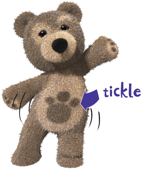 The Tickle and Giggle Little Charley Bear Toy from Vivid Imaginations