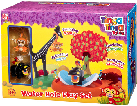 The Tinga Tinga Tales Water Hole Play Set Packaging