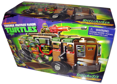 Shellraiser toy packaging