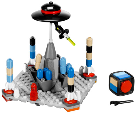 The UFO Attack game from Lego