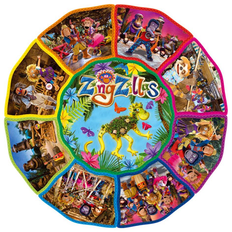 The 10-in-a-box ZingZillas Jigsaw Puzzle