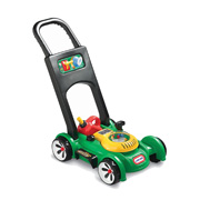 A Gas 'n' Go Lawn Mower from Little Tikes