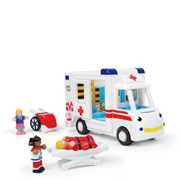 A Friction-Powered Ambulance from WOW Toys