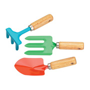 A Rake, Fork and Trowel - The Archetypal Gardening Tools