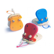 3 Hippo Castanets from Marbel