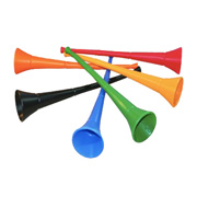 Brightly Coloured Vuvuzelas