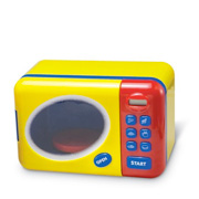 A Bright Yellow Microwave Oven from Learning Resources