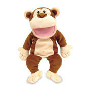 A Tellatale Monkey Puppet from Fiesta Crafts