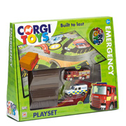 Corgi Toys Emergency Services Playset Packaging