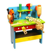 The Wooden Bigjigs Powertools Workbench Toy