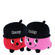 Soft Henry and Hetty toys from Casdon