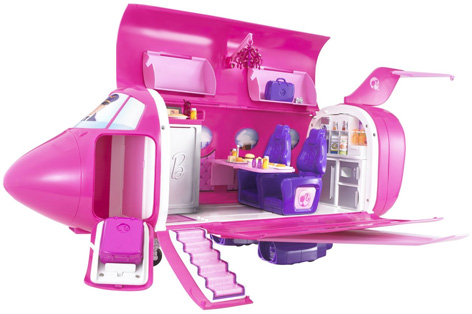 Barbie Glam Jet Airplane - The New, Pink Barbie Glam Jet Plane
