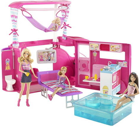 Barbie Sisters Go Camping Camper