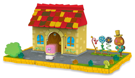 A Bobble Bots Moshi Monsters House