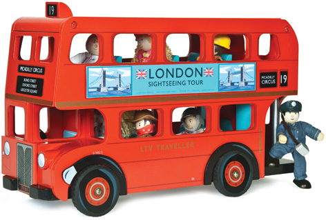 Budkins Toy London Bus from Le Toy Van