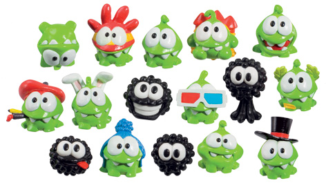 Collectable Cut The Rope Characters