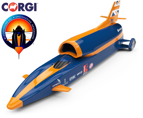 Corgi Bloodhound SSC Toy Model