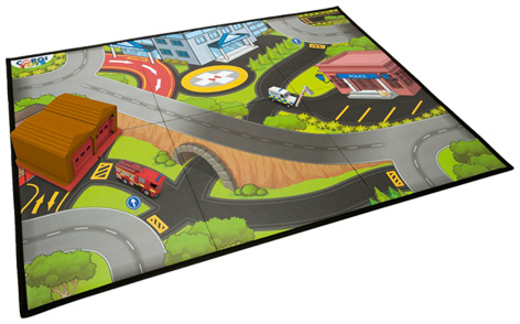 Corgi Toys Emergency Playset Playmat