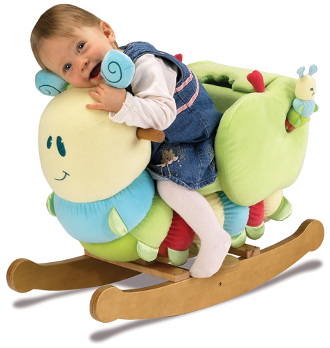 A Curious Caterpillar Infant Rocker